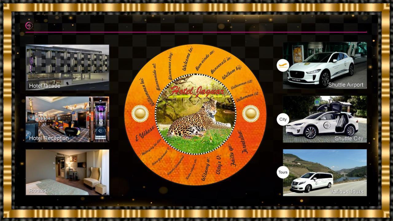Hotel Jaguar Oporto - Airport To Hotel And City Center And Vice-Versa Is A Free And Continuous Shuttle Service From 7Am To 8Pm מראה חיצוני תמונה