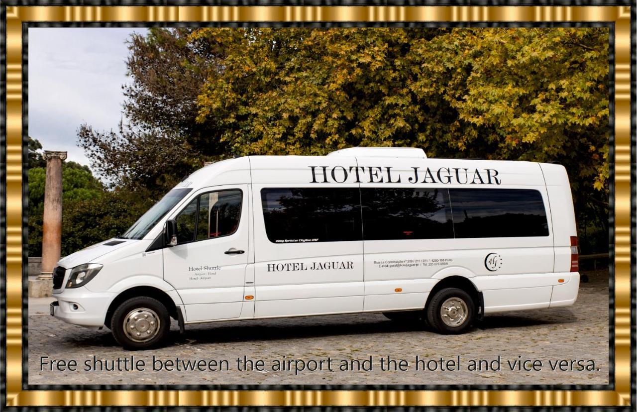 Hotel Jaguar Oporto - Airport To Hotel And City Center And Vice-Versa Is A Free And Continuous Shuttle Service From 7Am To 8Pm מראה חיצוני תמונה